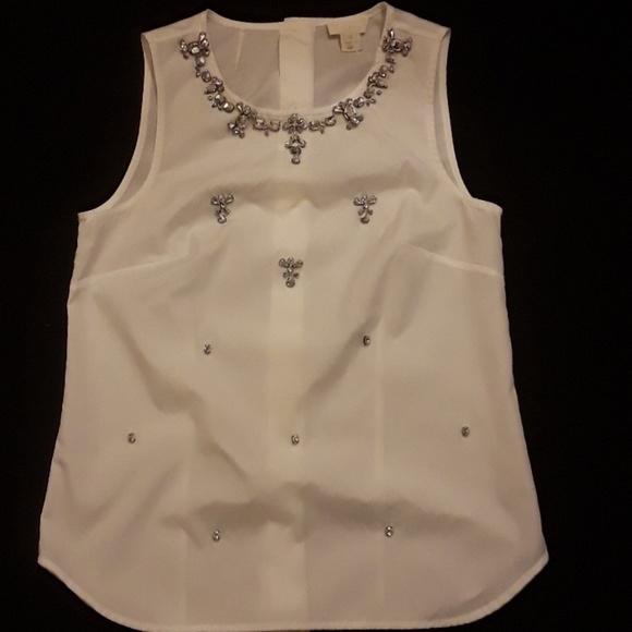 White cotton blouse - Picture 2 of 5